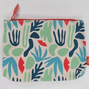 5/$25 Lips Charm Makeup Bag Canvas Ipsy Force of Nature